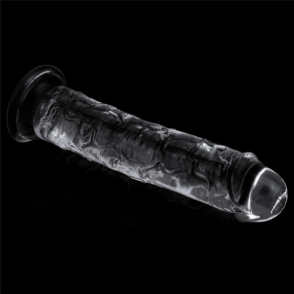 Lovetoy Flawless Clear Dildo 7" průhledné dildo s přísavkou