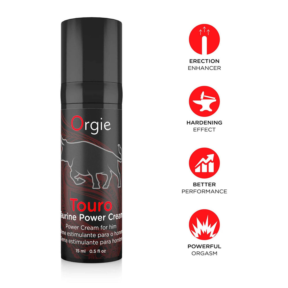Orgie Touro erection cream with taurine 15 ml