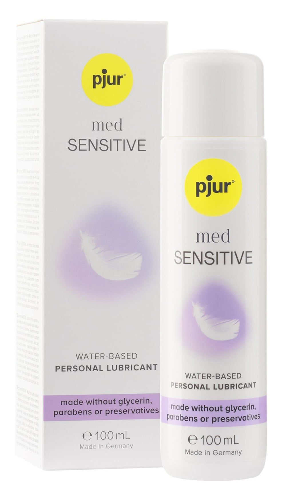 Pjur MED Sensitive Glide 100 ml lubrikační gel pro citlivou pokožku