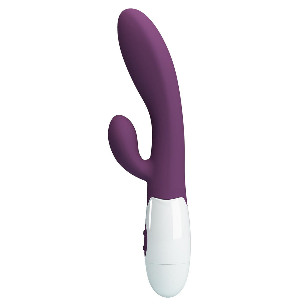 Pretty Love Alvis rabbit G-spot vibrator, 30 functions, purple