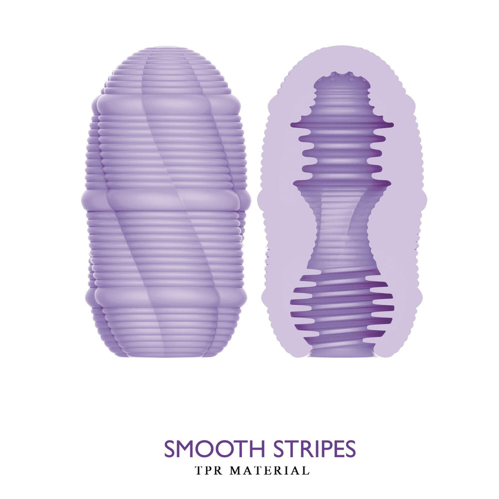 Pretty Love Smooth Stripes Cupid-X obojstranný masturbátor