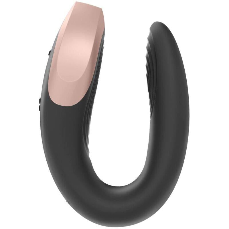 Satisfyer Double Love couples vibrator with remote control blue