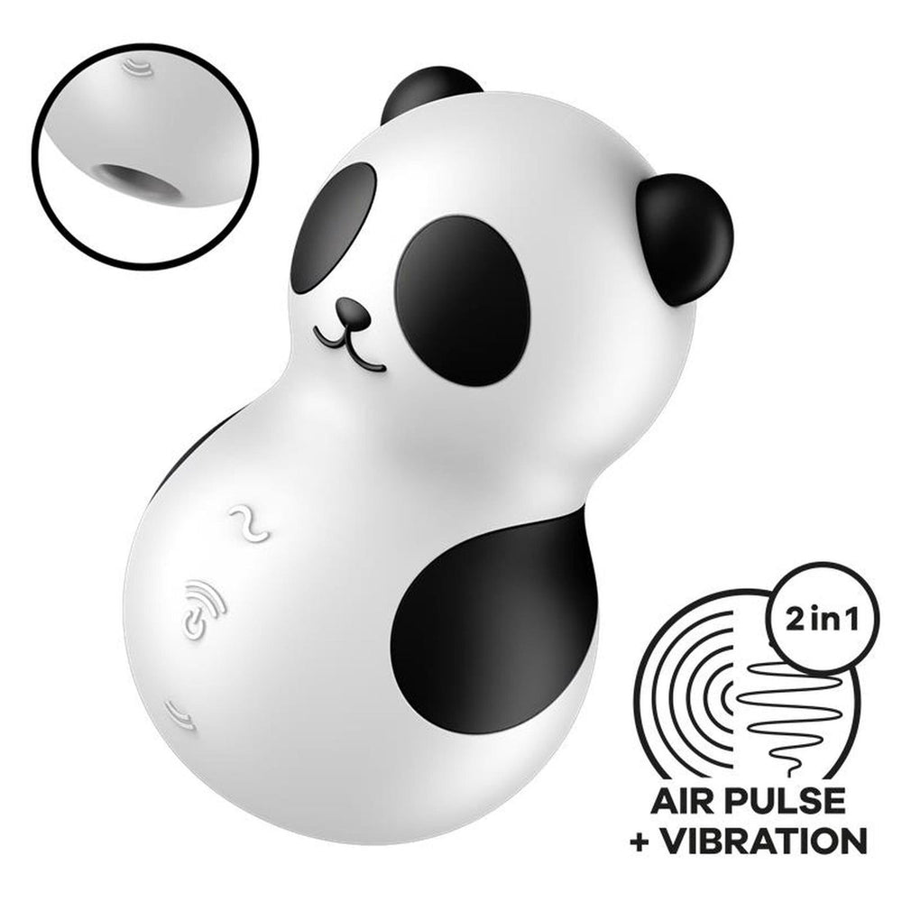 Satisfyer Pocket Panda stimulátor klitorisu s tlakovými vlnami