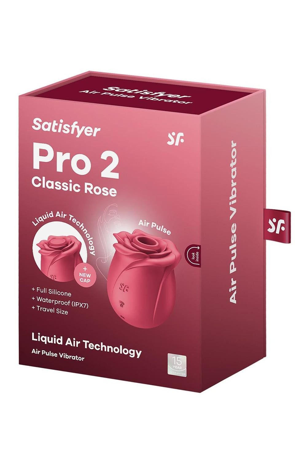 Satisfyer Pro 2 Classic Rose stimulátor klitorisu s tlakovými vlnami