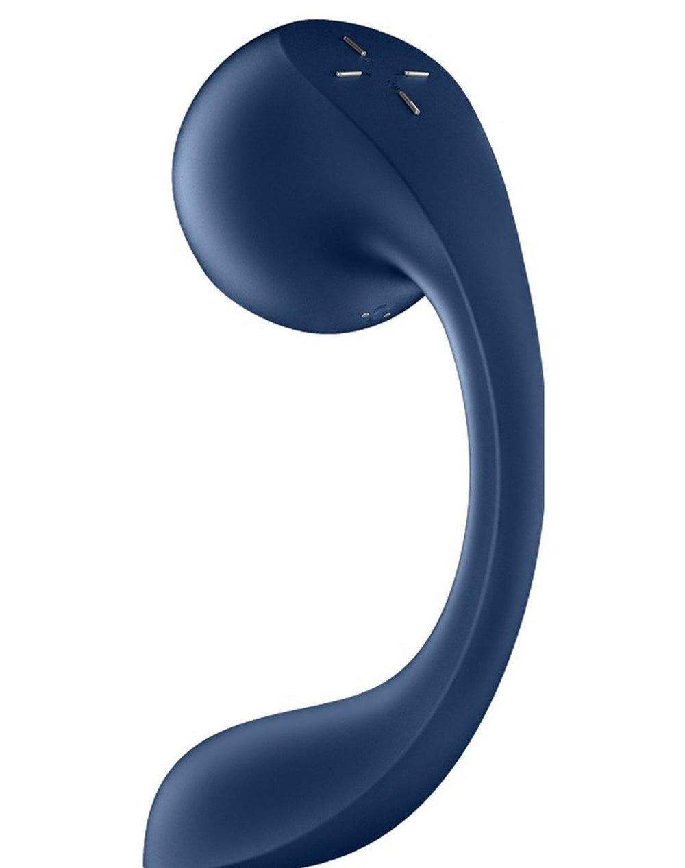 Satisfyer Pro+ Wave 4 Connect App pressure wave stimulator with a wavy shaft