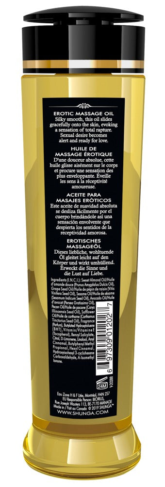 Shunga Erotic Massage Oil Libido masážny olej 240 ml, exotické ovocie