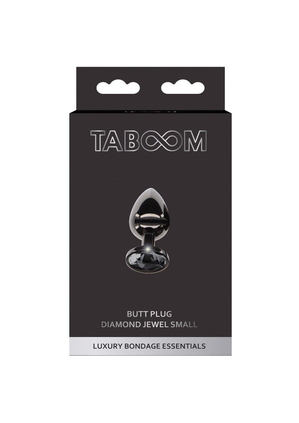 Taboom Butt Plug With Diamond Jewel hliníkový anální kolík se šperkem
