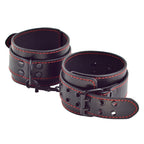 Lovetoy Bondage Fetish Pleasure Ankle Cuffs pouta na kotníky z ekokůže