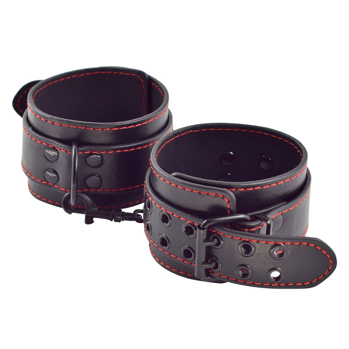 Lovetoy Bondage Fetish Pleasure Ankle Cuffs pouta na kotníky z ekokůže