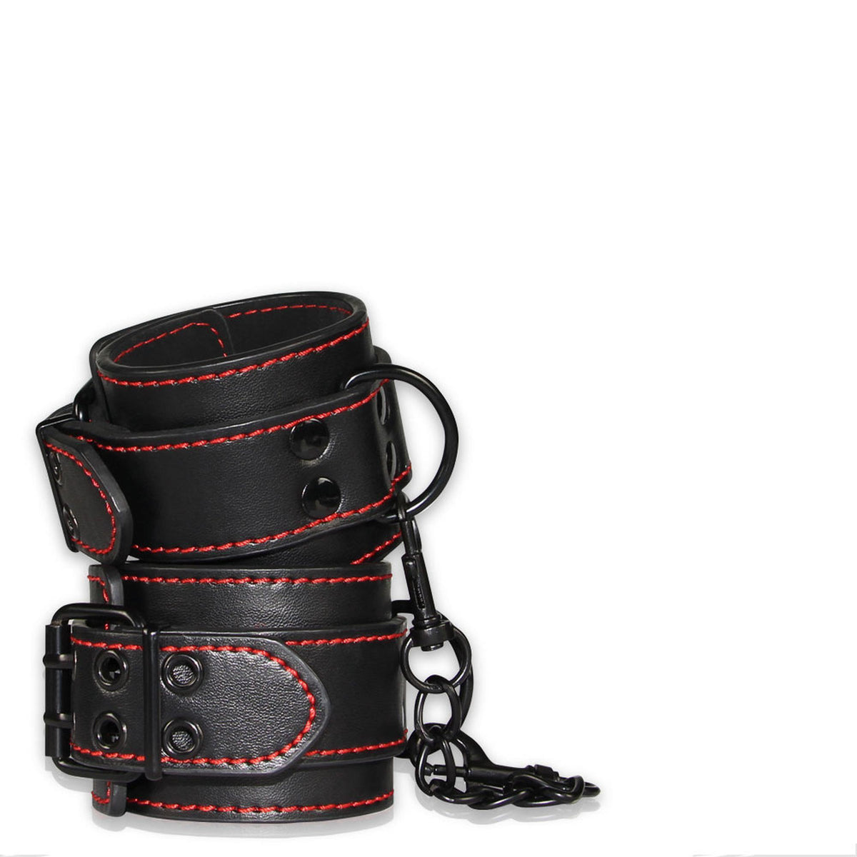 Lovetoy Bondage Fetish Pleasure Ankle Cuffs pouta na kotníky z ekokůže