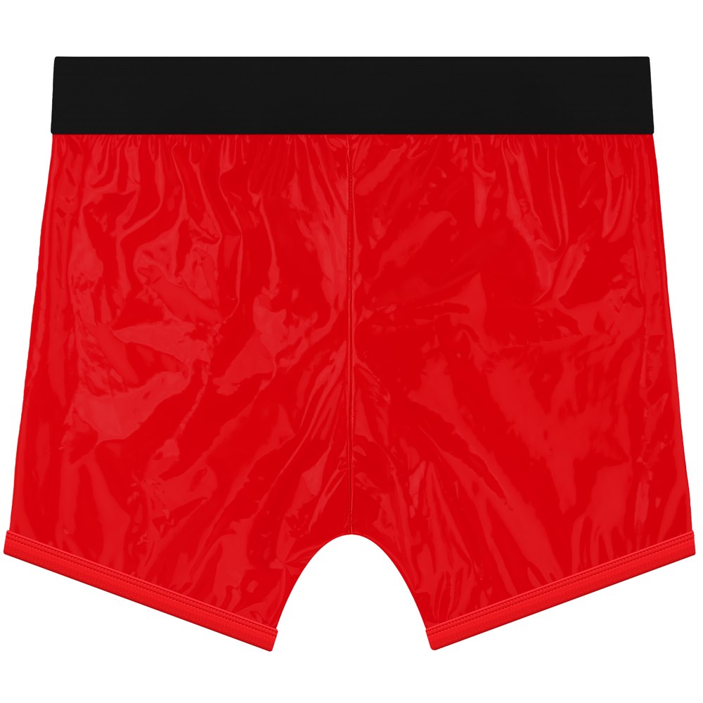 Lovetoy Chic Strap-On Shorts červené strap-on kraťasy, pas 71 až 79 cm
