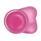 Lovetoy Jelly Studs Crystal Dildo realistické dildo s přísavkou, růžové