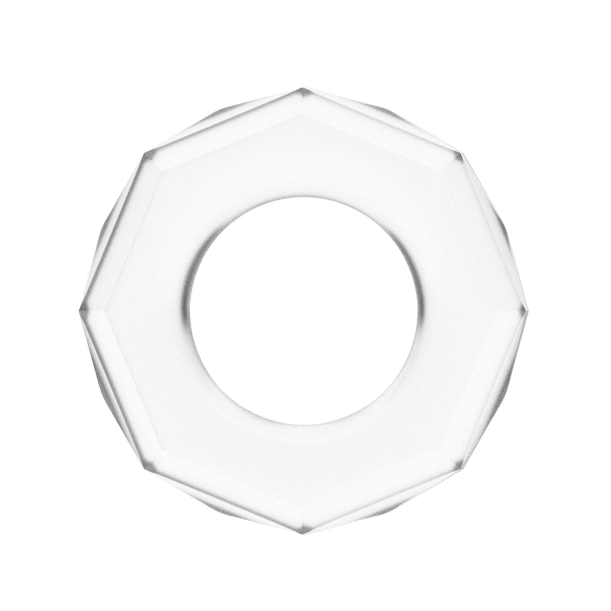 Lovetoy Power Plus Cockring Clear průhledný erekční kroužek