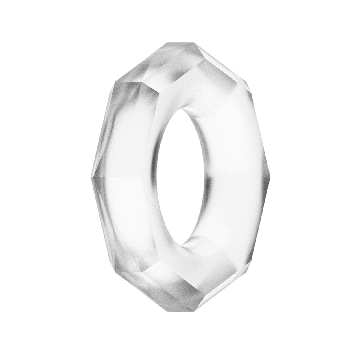 Lovetoy Power Plus Cockring Clear průhledný erekční kroužek