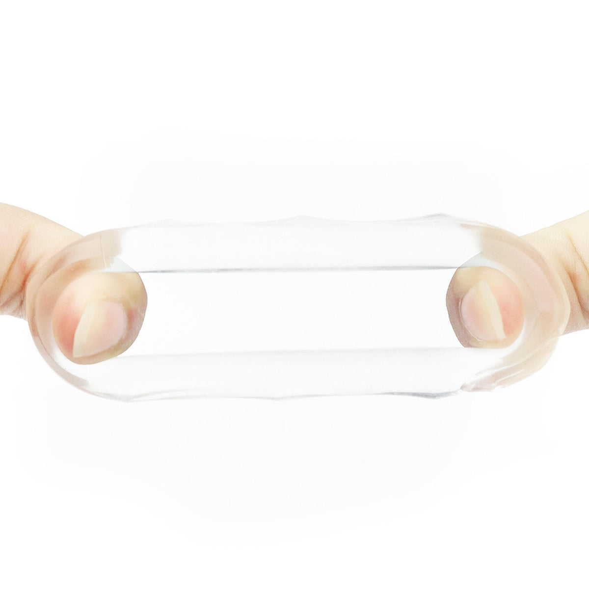 Lovetoy Power Plus Cockring Clear průhledný erekční kroužek