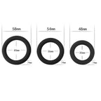 Lovetoy Power Plus Soft Silicone Snug Ring sada 3 erekčních kroužků