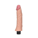Lovetoy Real Softee realistické vibrační dildo z cyberkůže, 21,8 cm