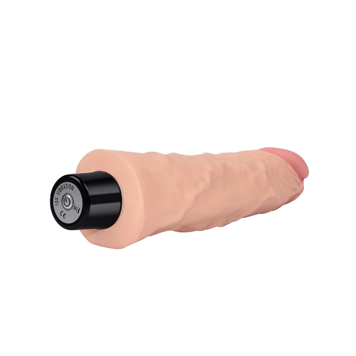 Lovetoy Real Softee realistické vibrační dildo z cyberkůže, 21,8 cm