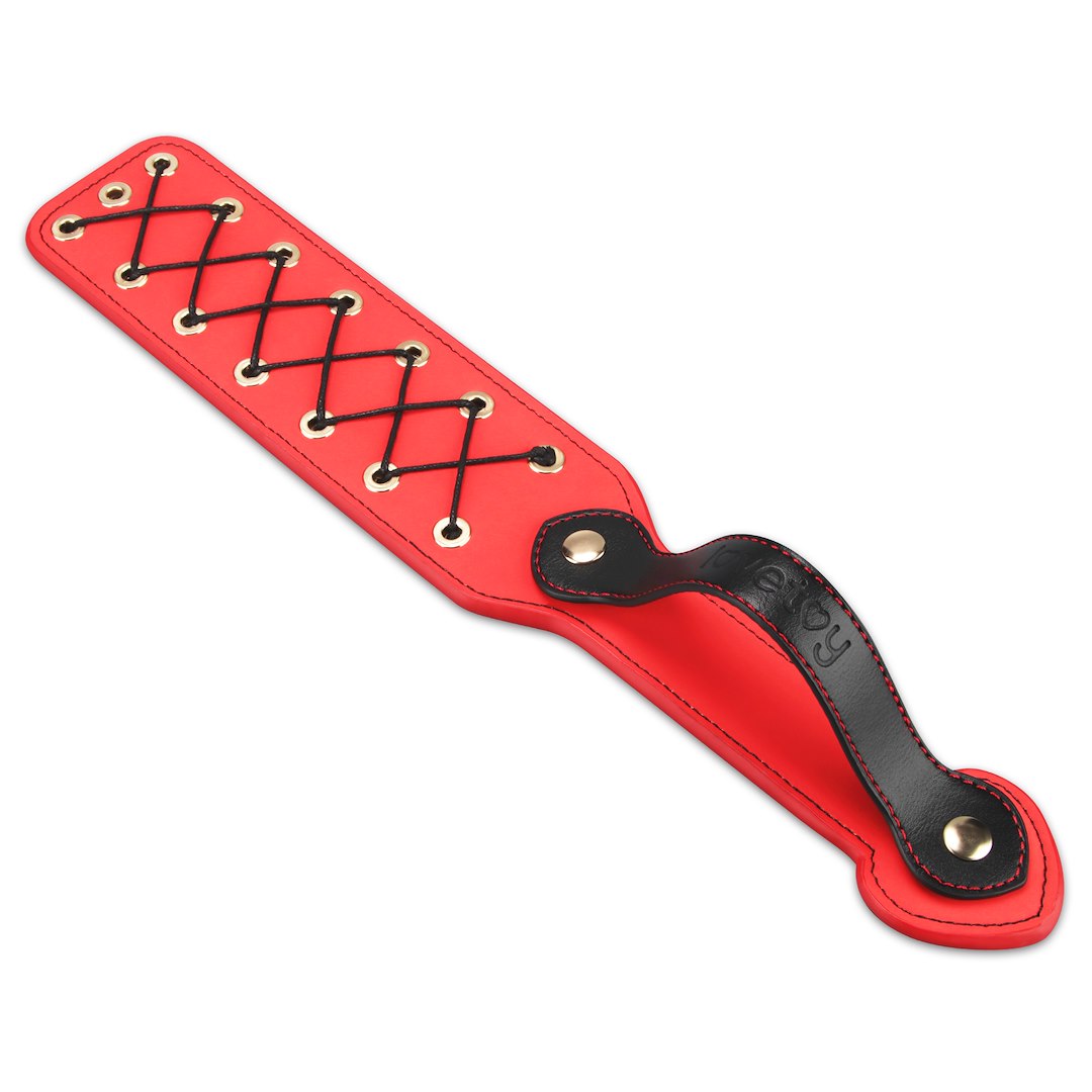 Lovetoy Rebellion Reign Rope Paddle BDSM plácačka, 38 cm