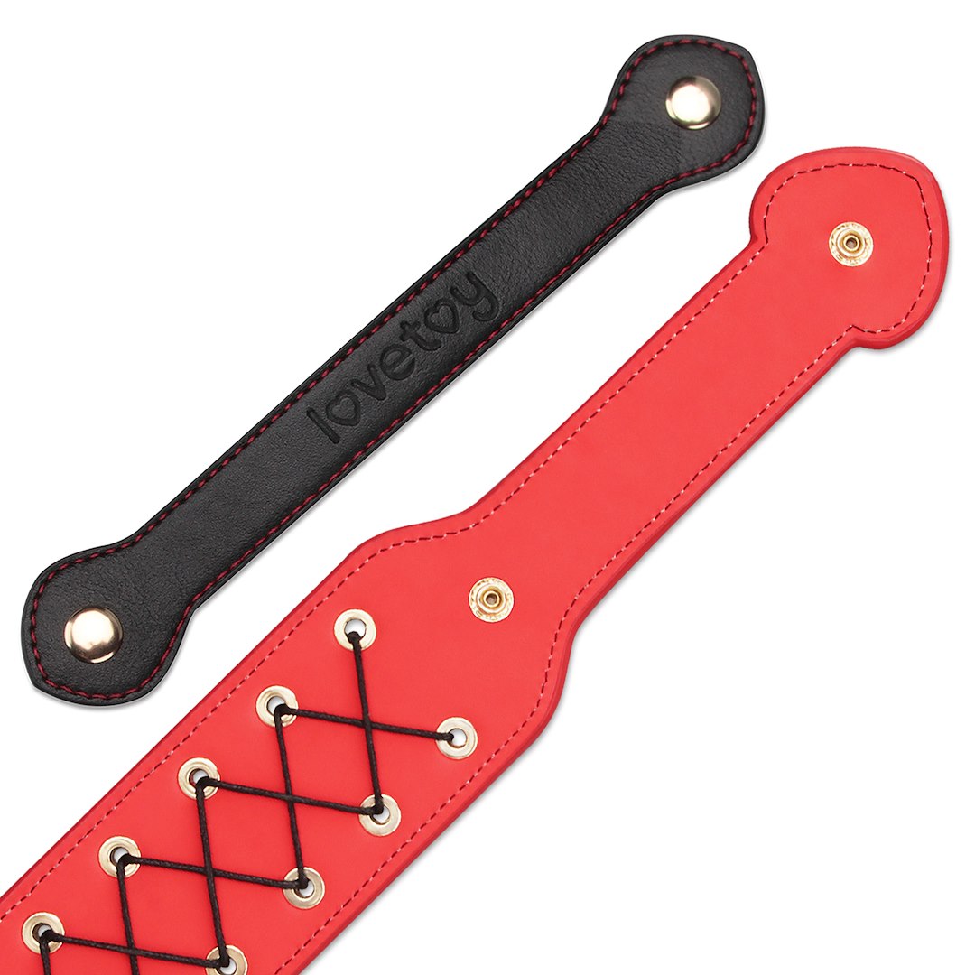 Lovetoy Rebellion Reign Rope Paddle BDSM plácačka, 38 cm