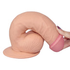 Lovetoy The Ultra Soft Dude realistické dildo s přísavkou, 21,6 cm
