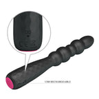 Mr. Play Powerful Massager ohebný anální vibrátor, 12 režimů