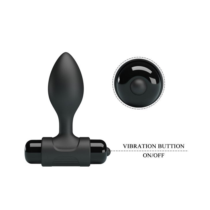 Pretty Love Vibra Butt Plug vibrační anální kolík s 10 režimy