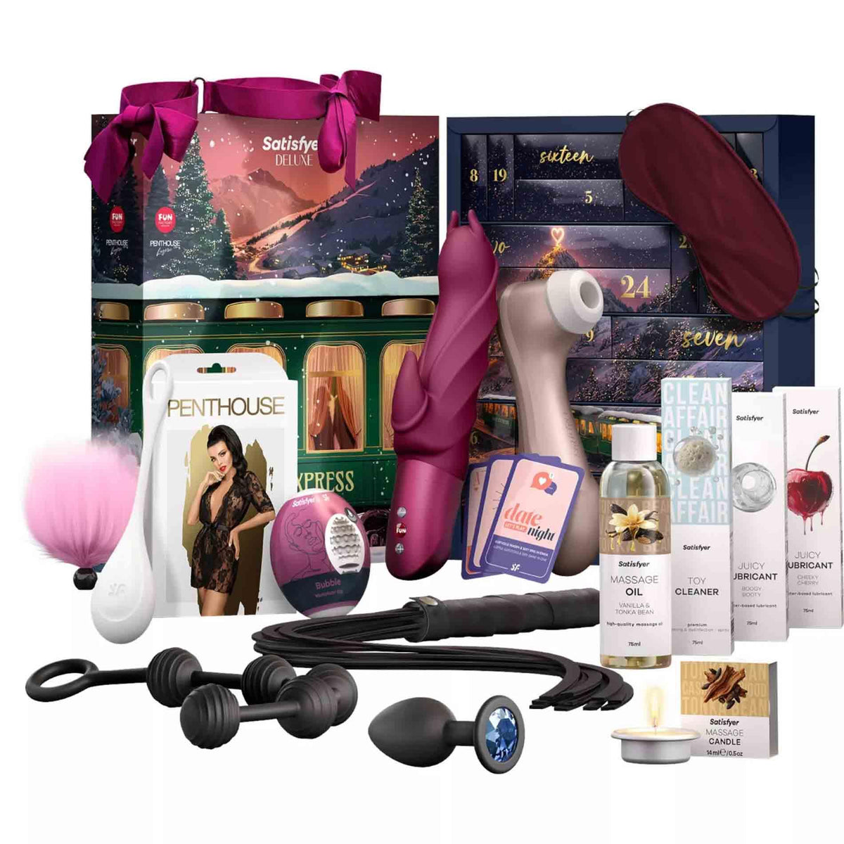 Satisfyer erotický adventní kalendář 2026, Deluxe